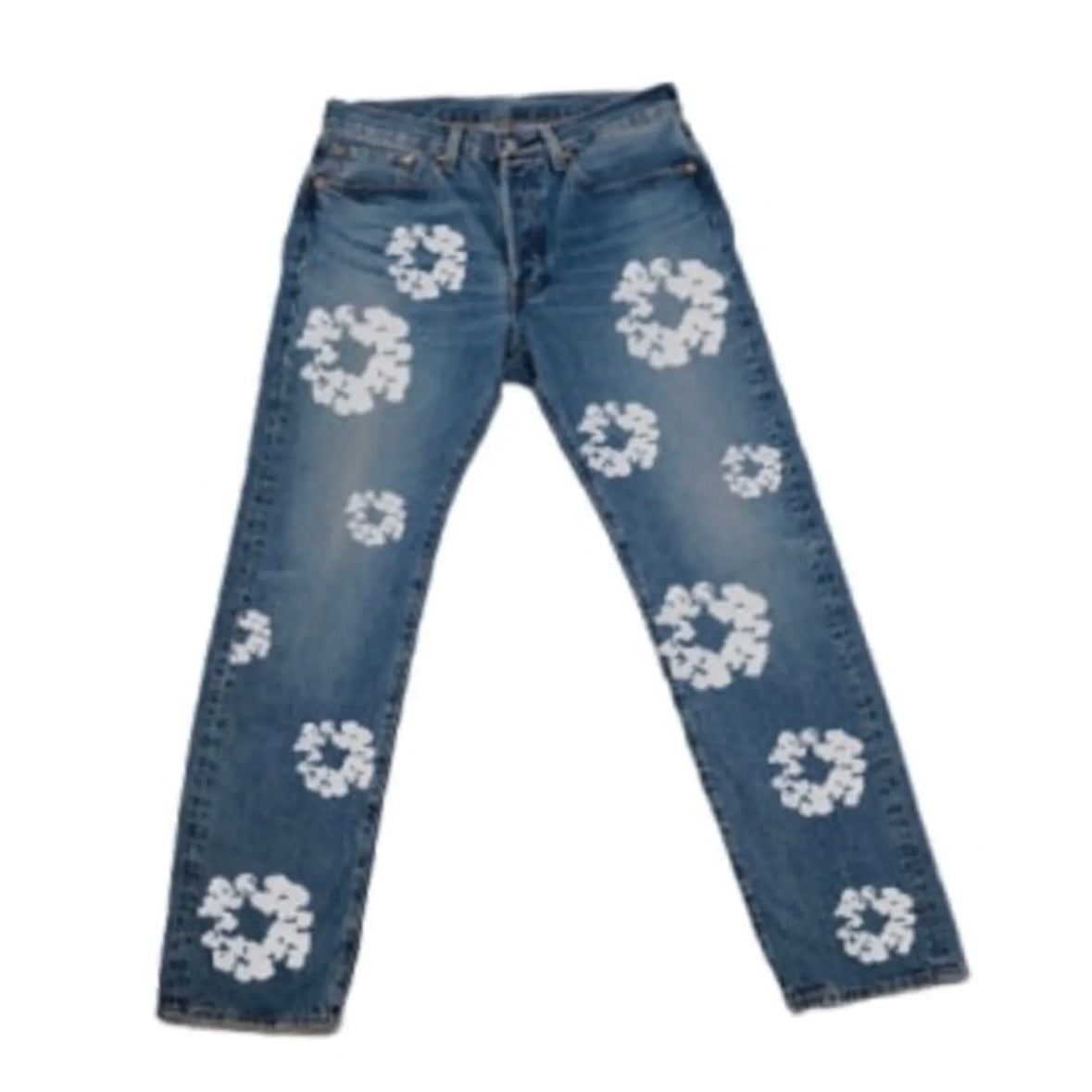 Denim Tears x Levi’s cotton Wreath Jean light wash