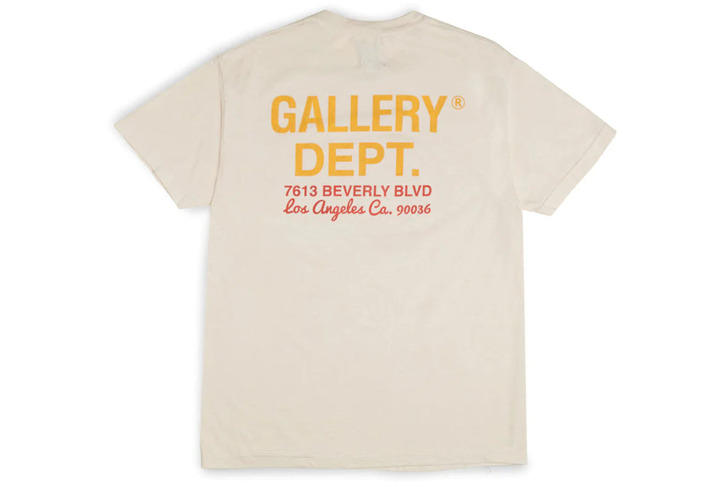 GALLERY DEPT. EBAY T-SHIRT CREAM